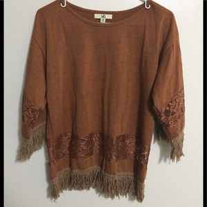Boho Fringe Shirt